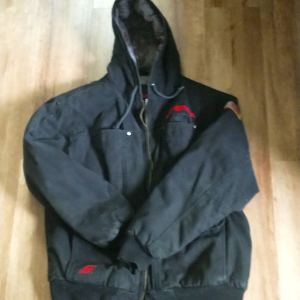 Snap-on work jacket